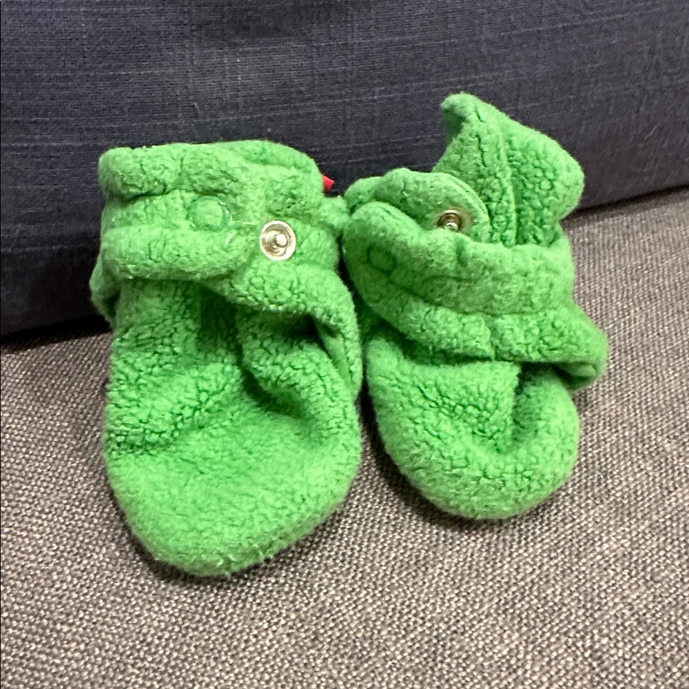 Zutano Fleece Baby Booties, 3m